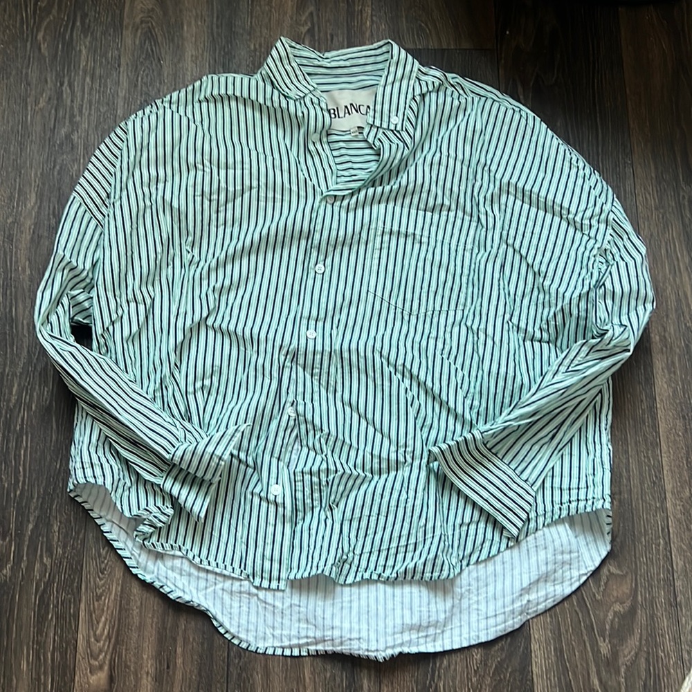 Blanca Stripped Button Down